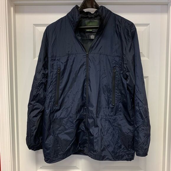 OTek Gear Navy Performance Windbreaker sz L - Picture 1 of 3